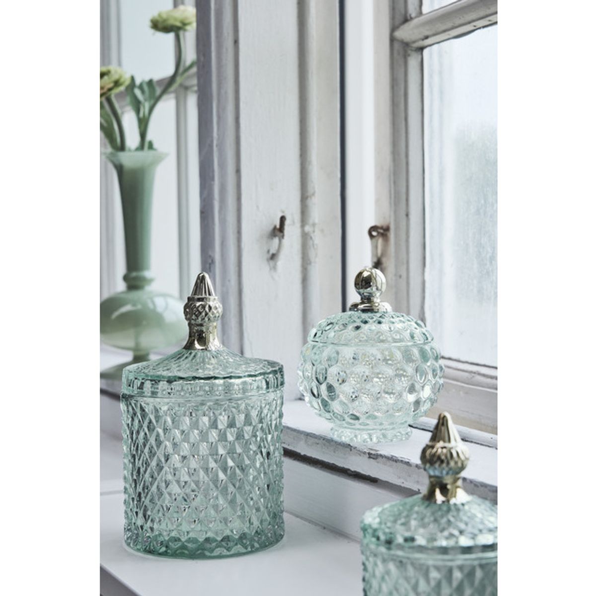 Miya krukke 10x10 light green